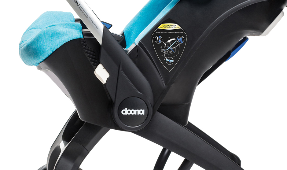 Doona Infant Car Seat + Accessory Bundle - Sweet (Pink) -Graco Store doonafeatures failsafe