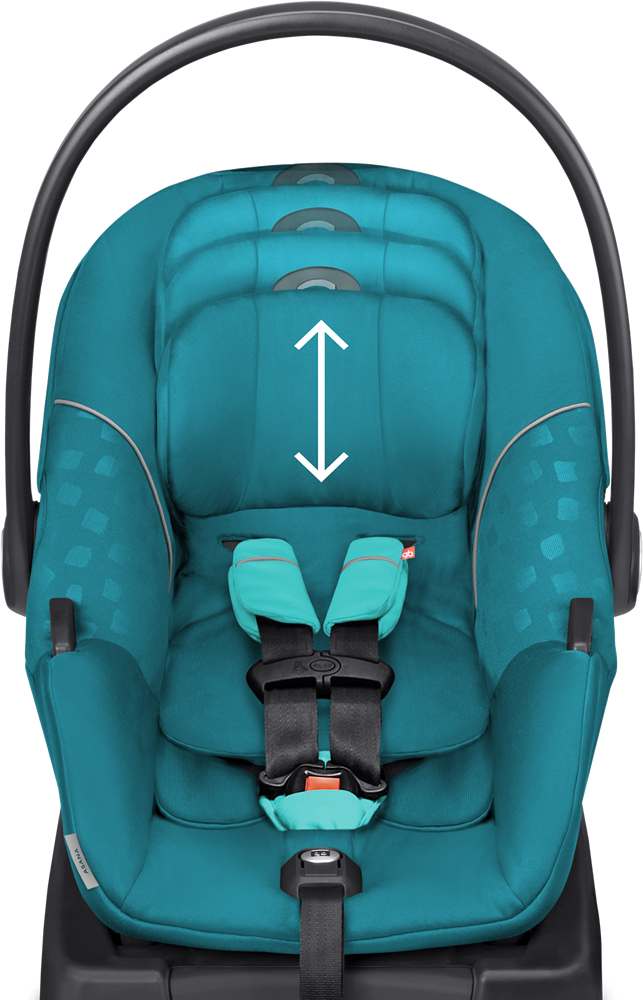 GB Asana 2016 Infant Car Seat - Posh Pink -Stroller Promotion Store gbasana thisitemwill headrest