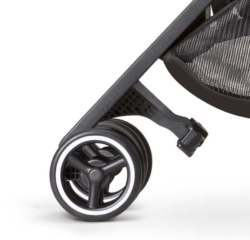 GB Pockit Ultra Compact Lightweight Stroller - Monument Black 16 GB Pockit Ultra Compact Lightweight Stroller - Monument Black -Stroller Promotion Store gbpocket wheels