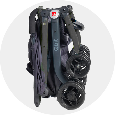 Folds quickly, compactly and with only one hand