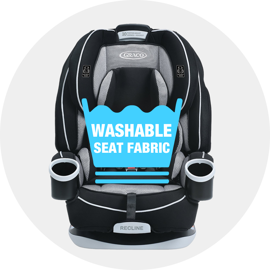 Graco 4Ever All-in-One Convertible Car Seat - Cougar -Stroller Promotion Store graco4everfeatures washable