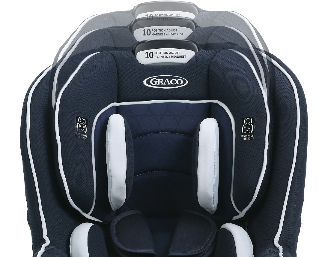 Graco Extend2Fit Convertible Car Seat - Mack 9 Graco Extend2Fit Convertible Car Seat - Mack -Graco Store gracoextend2fit adjust