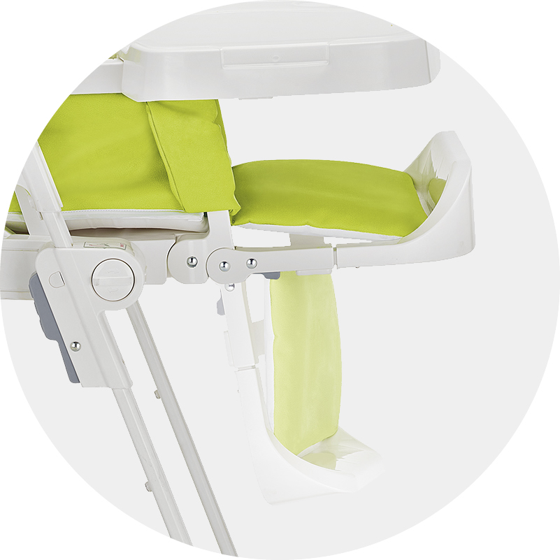 Inglesina Gusto Highchair - Cream -Stroller Promotion Store inglesinagusto2016 footrest