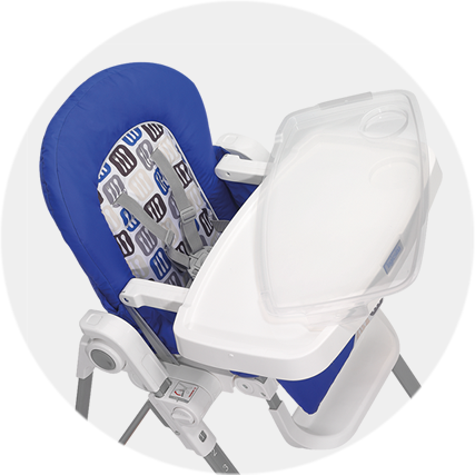 Inglesina Gusto High Chair - Turchese -Stroller Promotion Store inglesinagustofeatures removabletray