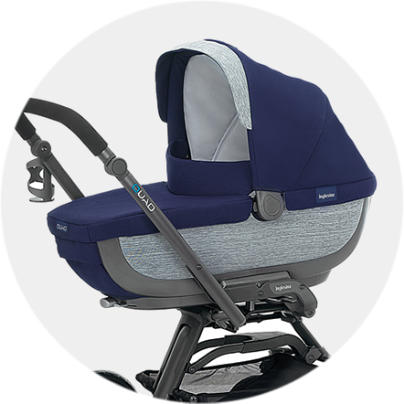 Inglesina Quad Stroller - Artic -Stroller Promotion Store inglesinaquadfeatures bassinet
