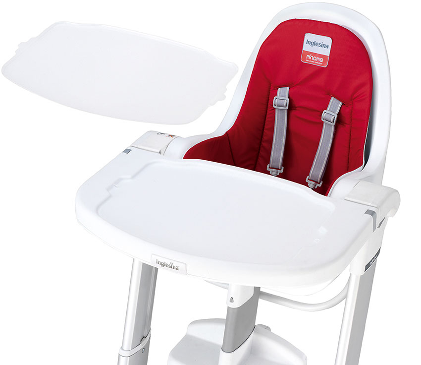 Inglesina Zuma High Chair - White/Lime -Stroller Promotion Store inglesinazuma tray