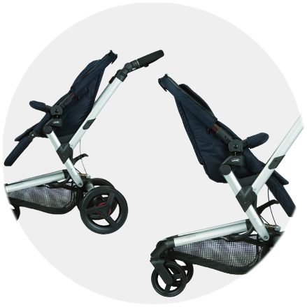 Jané Jane Rider Stroller 2014 Sand -Stroller Promotion Store janeriderfeatures reversibleseat