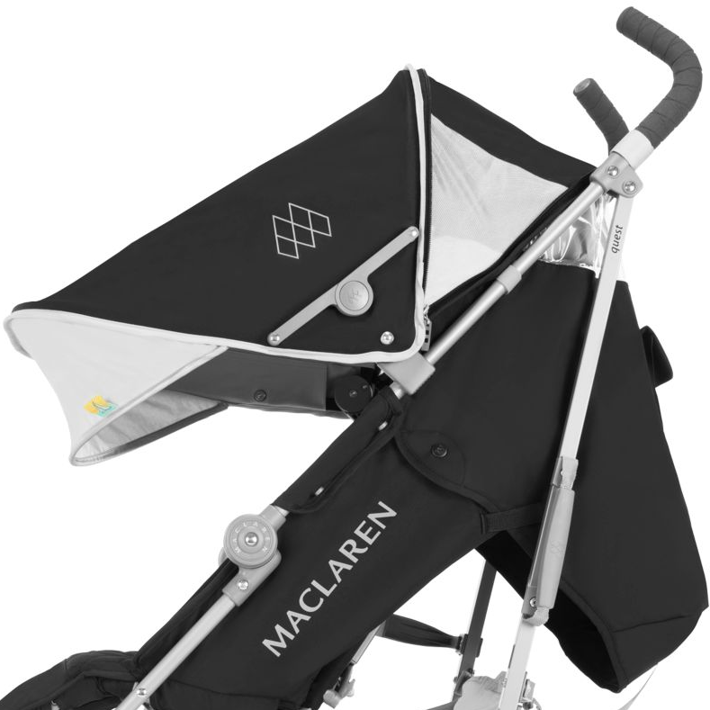 Maclaren 2016/2017 Quest Stroller - Black/Black 19 Maclaren 2016/2017 Quest Stroller - Black/Black -Stroller Promotion Store maclarenquestfeaturessquare canopy