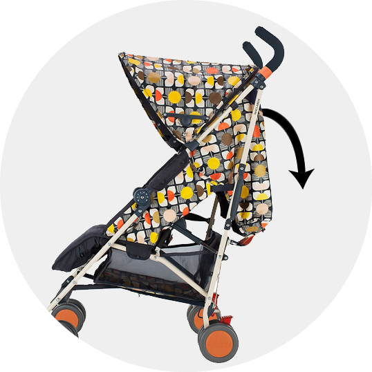 Maclaren Quest Sport Umbrella Stroller - Orla Kiely Special Edition -Babyzen || Baby Jogger Shop maclarenquestorlakiely recline