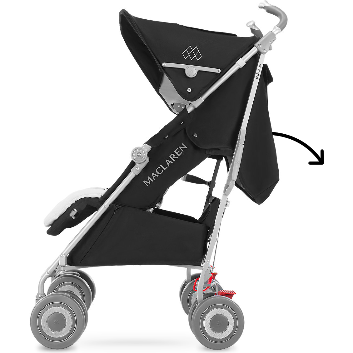 Maclaren 2016/2017 Techno XLR Stroller - Dove/Orchid Smoke -Babyzen || Stokke || CHICCO Sales maclarentechnoxlrsquare recline
