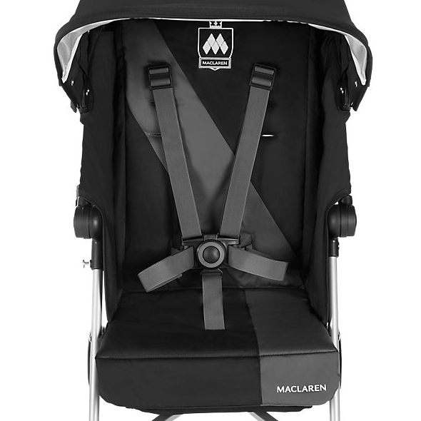 Maclaren 2016/2017 Triumph Umbrella Stroller - Black/Charcoal -Stroller Promotion Store maclarentriumph seat