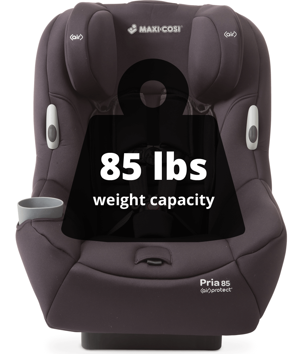 Maxi-Cosi Maxi Cosi Pria 85 Convertible Car Seat - Loyal Grey 15 Maxi-Cosi Maxi Cosi Pria 85 Convertible Car Seat - Loyal Grey -Stroller Promotion Store maxicosipria85 weightcapacity