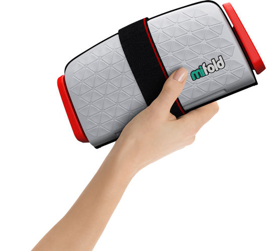 Mifold GrabandGo Backless Belt Positioning Booster Car Seat Perfect