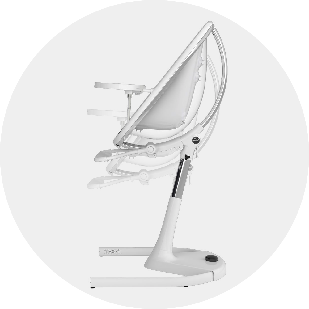Mima 2020 Moon 2G High Chair Black / White (Discontinued Version)