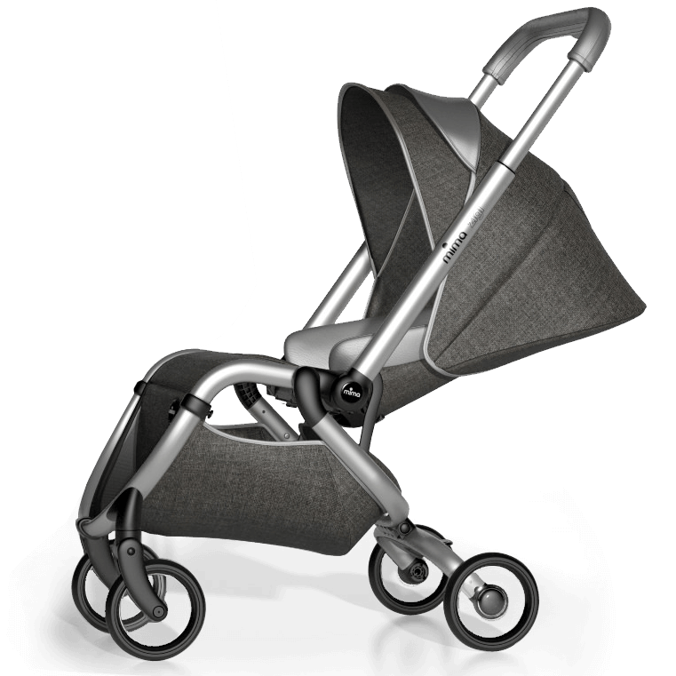 Mima Zigi Compact Stroller - Midnight Blue -Stroller Promotion Store mimazigi recline