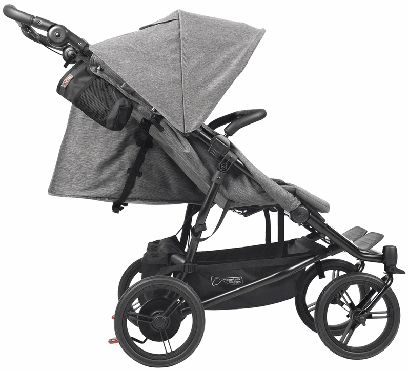 Mountain Buggy Duet Luxury Stroller - Herringbone -Stroller Promotion Store mountainbuggyduet recline