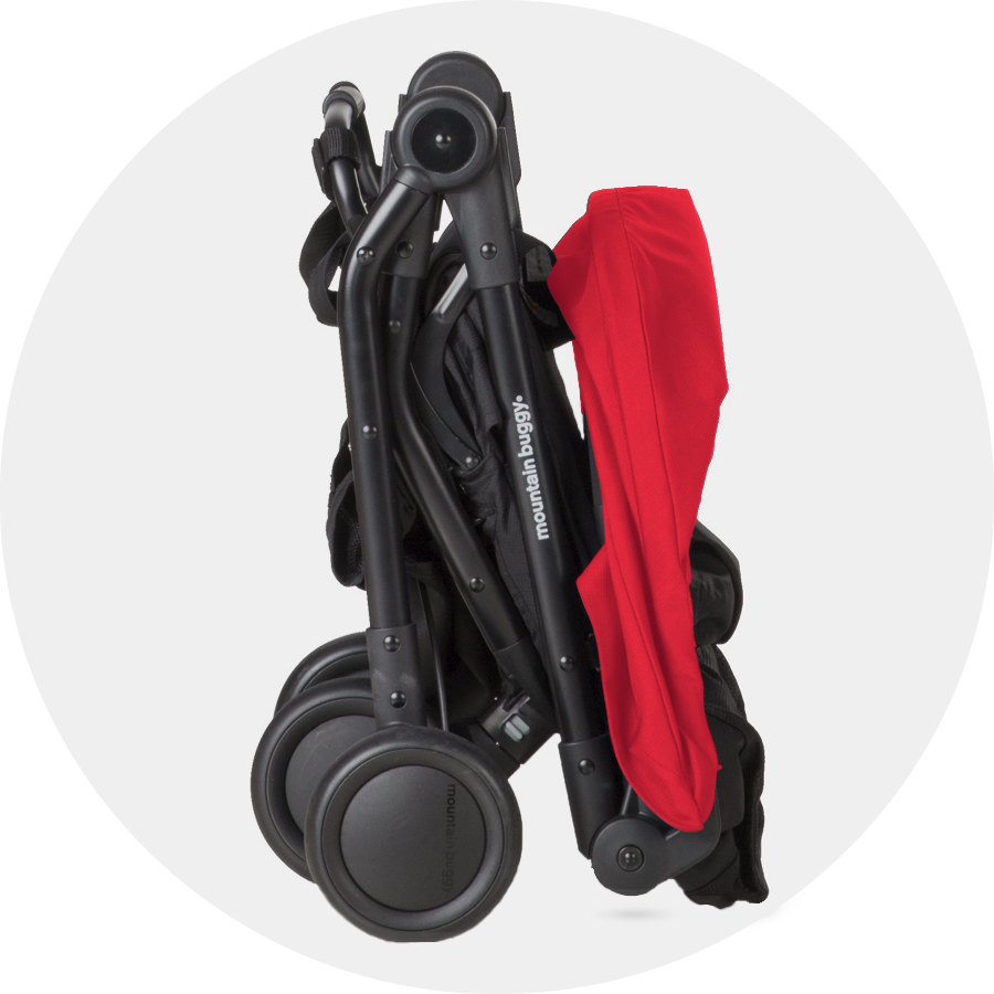 Mountain Buggy Nano V2 Compact Stroller Black