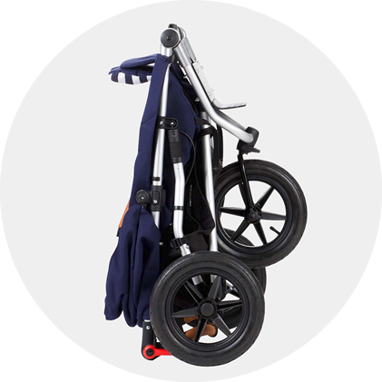 Mountain Buggy Urban Jungle Luxury Collection Stroller - Nautical -Babyzen || Baby Jogger Shop mountainbuggyurbanjungleluxury fold