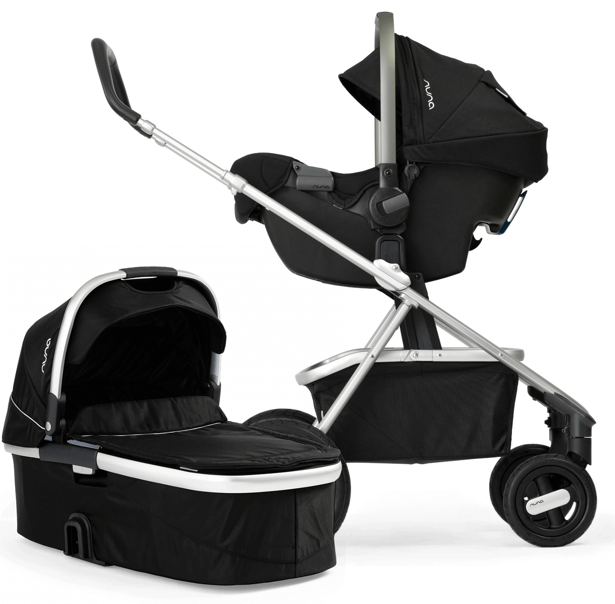 Nuna Ivvi Stroller - Graphite -Stroller Promotion Store nunaivvifeatures travelsystem