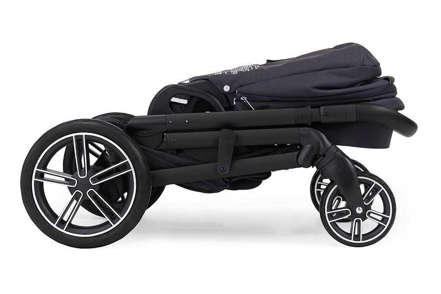 Nuna Mixx Stroller & Bassinet - Jett -Babyzen || Baby Jogger Shop nunamixxjett fold