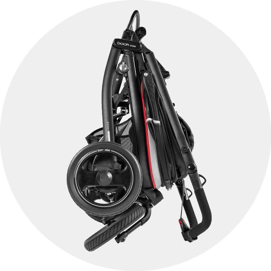 Peg Perego Book Cross Stroller - Synergy -Stroller Promotion Store pegperegobookcrossfeatures fold