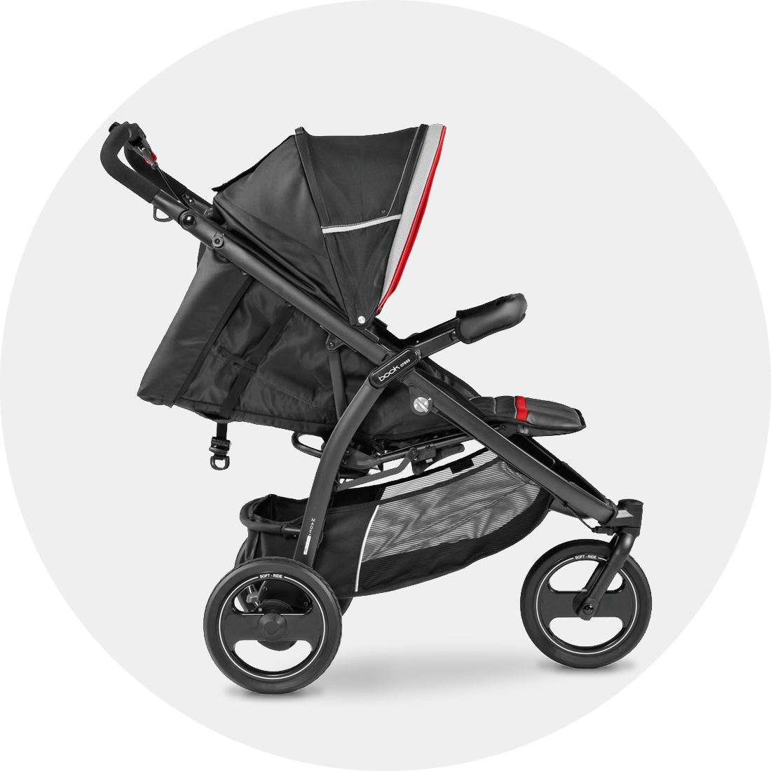 Peg Perego Book Cross Stroller - Synergy -Stroller Promotion Store pegperegobookcrossfeatures recline