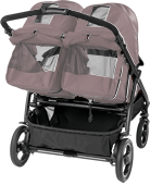 Peg Perego Book For Two Side By Side Double Stroller - Onyx -Stroller Promotion Store pegperegobookfortwo thisitemwill recline