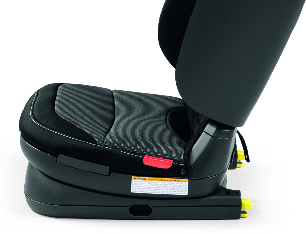 Peg Perego Viaggio Flex 120 Highback Belt-Postioning Booster Car Seat - Crystal Black -Stroller Promotion Store pegperegoflex120 rigidlatch