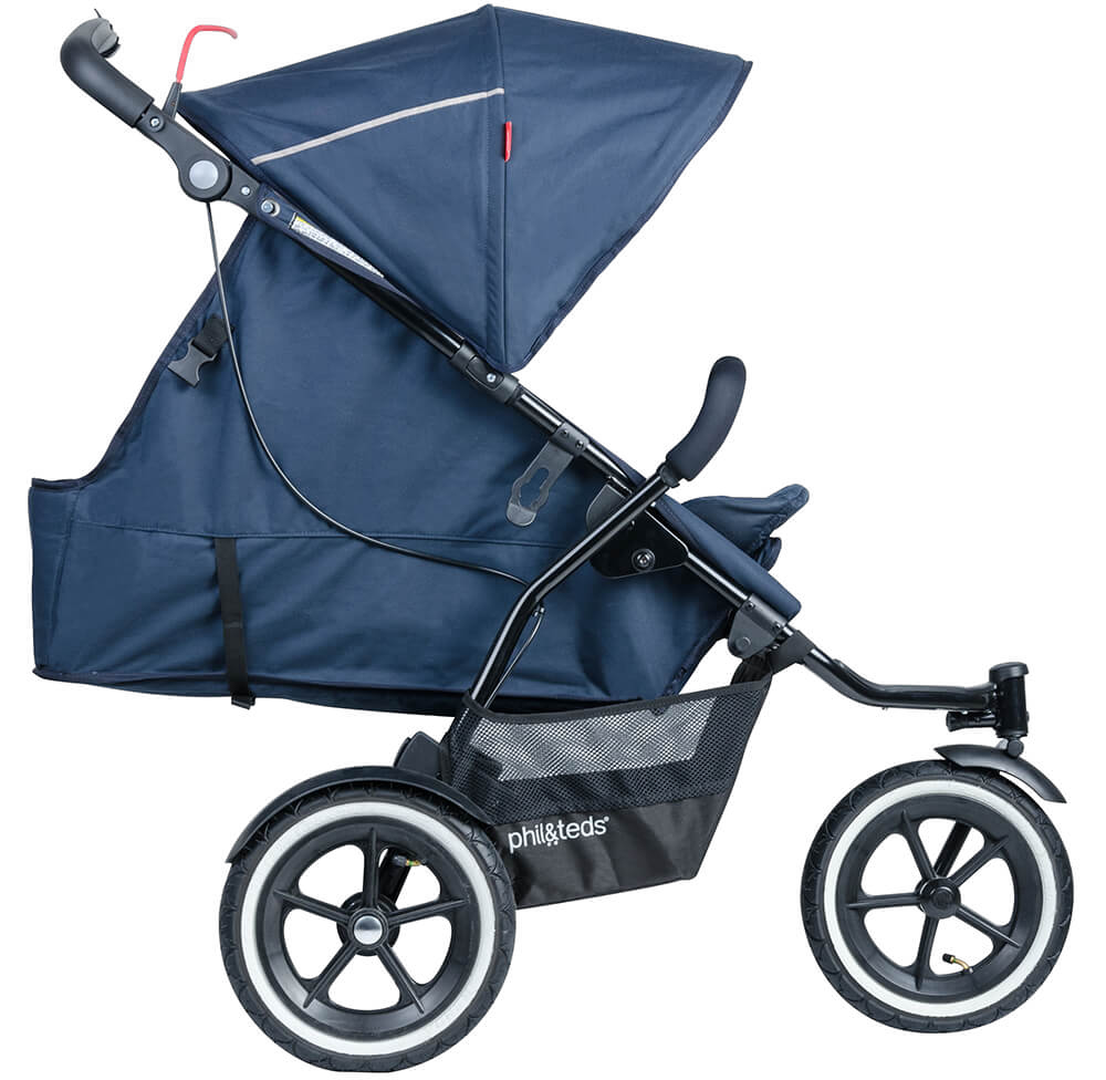 Phil & Teds Sport Stroller - Graphite -Stroller Promotion Store philandtedssport recline