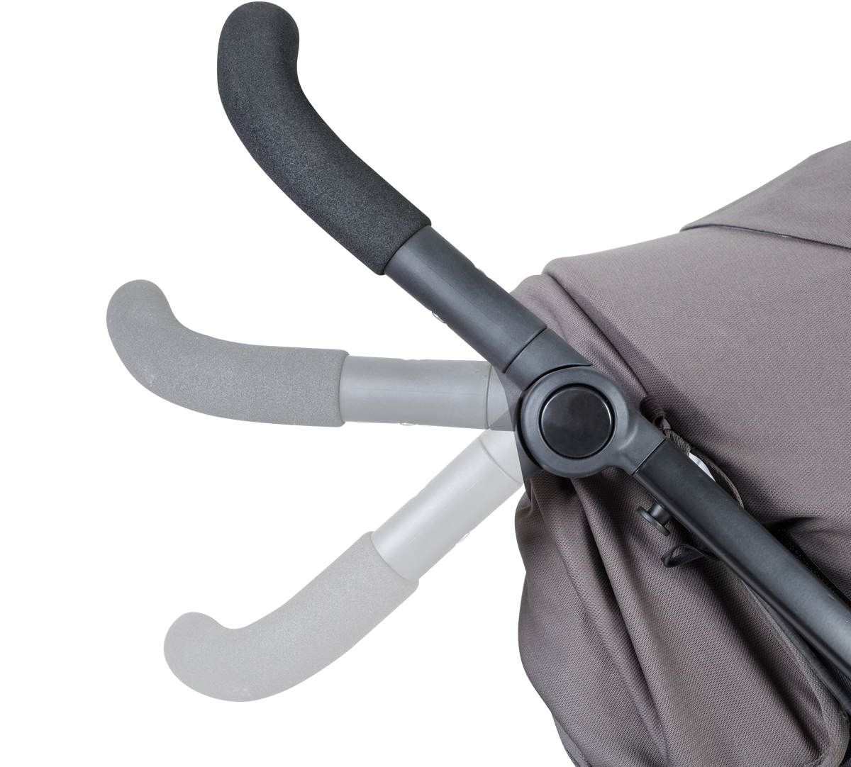 Phil & Teds Smart Buggy V3 - Graphite 17 Phil & Teds Smart Buggy V3 - Graphite -Babyzen || Baby Jogger Shop philtedssmart handle