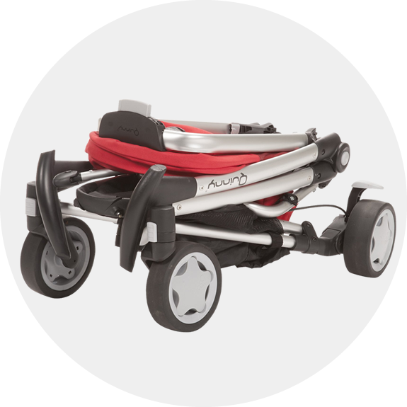 Quinny Zapp Xtra Folding Seat Compact Stroller - Natural Mavis -Graco Store quinnyzappxtrafeatures foldingseat