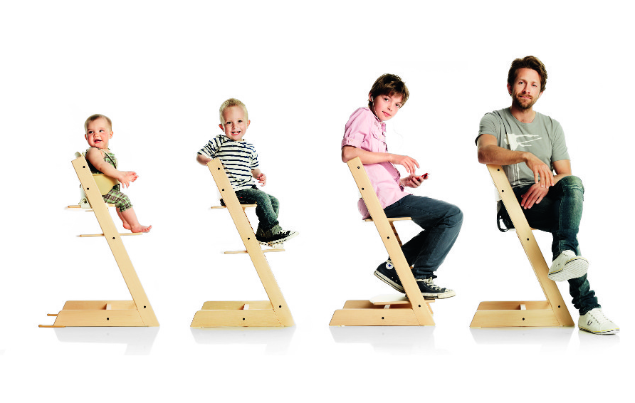 Stokke Tripp Trapp High Chair - Walnut -Stroller Promotion Store stokketripptrapp grows