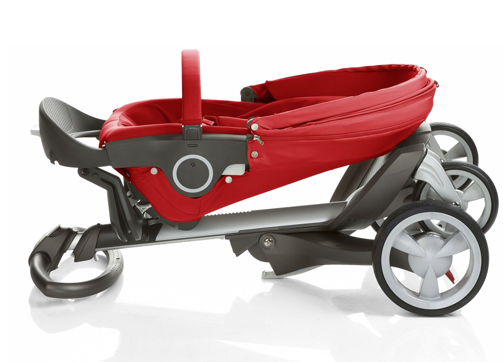 Stokke XPLORY Stroller - Grey Melange -Stroller Promotion Store stokkexplory fold