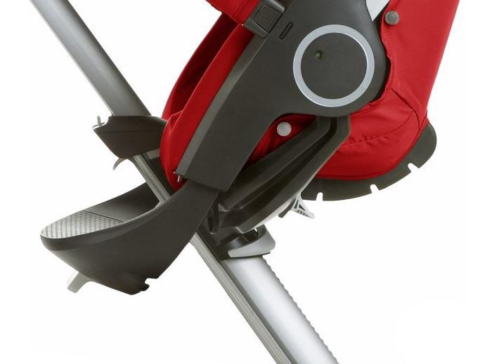 Stokke XPLORY Stroller - Grey Melange -Stroller Promotion Store stokkexplory footrest