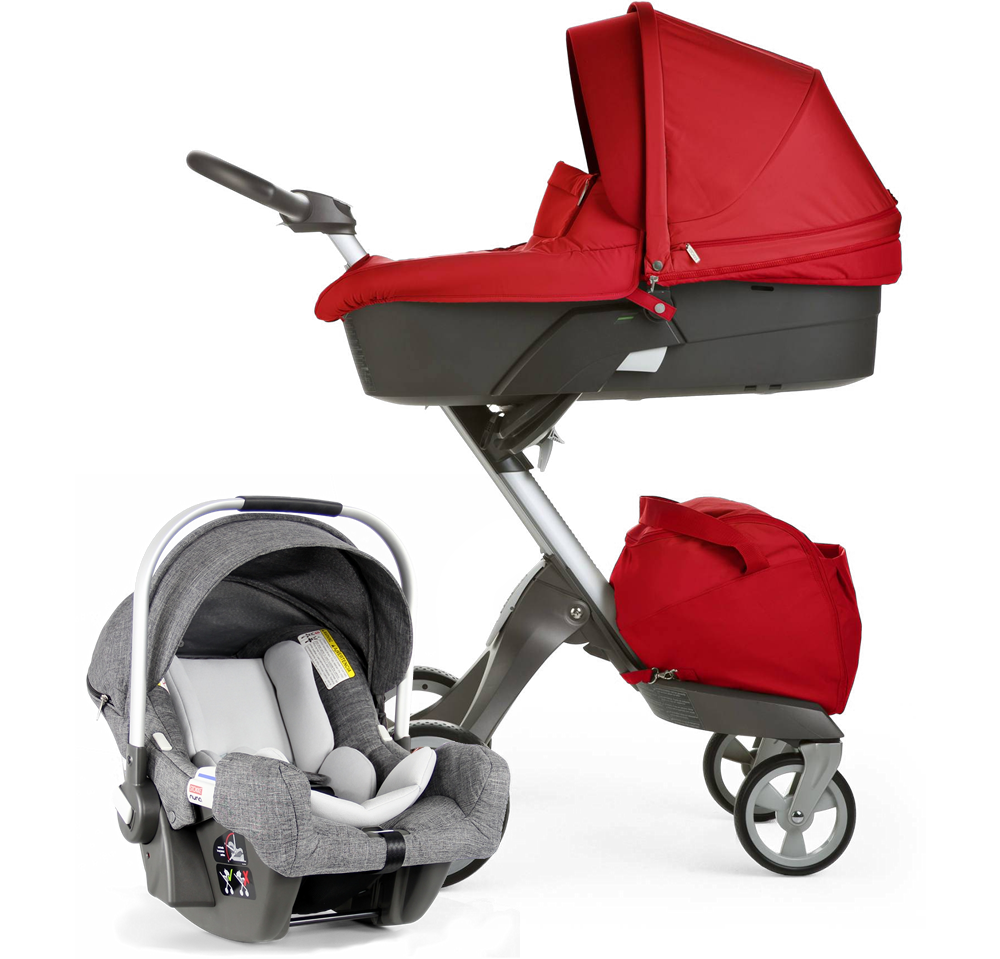 Stokke XPLORY Stroller - Grey Melange -Stroller Promotion Store stokkexplory newborn