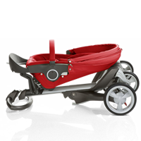 Stokke XPLORY Stroller - Grey Melange -Stroller Promotion Store stokkexplory thisitemwill fold