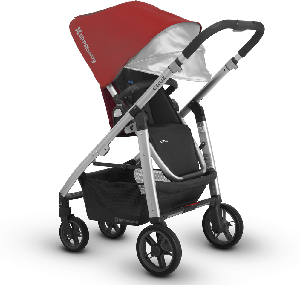 UPPAbaby 2018 Cruz Stroller - Jordan (Charcoal Melange/Silver/Black Leather) 10 UPPAbaby 2018 Cruz Stroller - Jordan (Charcoal Melange/Silver/Black Leather) -Stroller Promotion Store uppababycruz2018 reversible