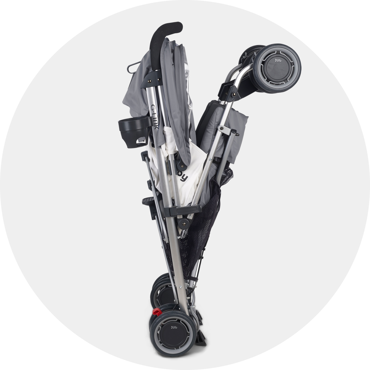 UPPAbaby 2018 G-Link Double Stroller - Pascal -Stroller Promotion Store uppababyglinkfeatures folded