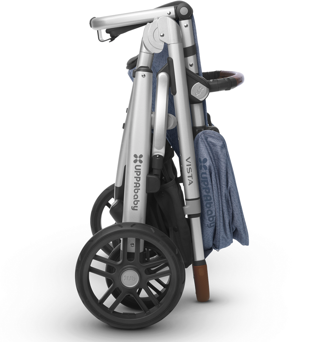 UPPAbaby 2017 Vista Double Stroller Taylor (Indigo/Silver)