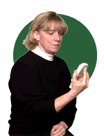 This is how a peak flow meter is used correctly