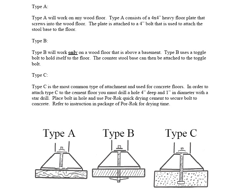Floor Attachment Guide