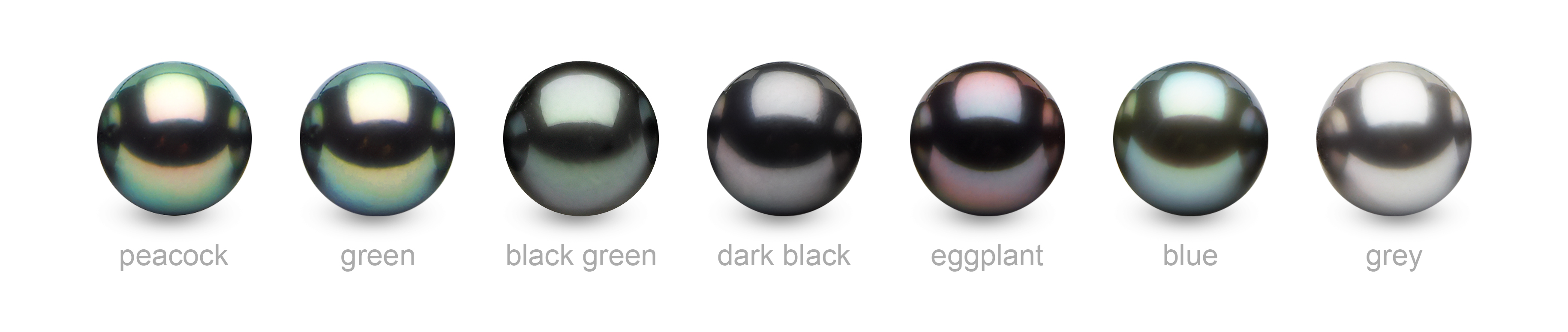 Tahitian Pearl Color Chart