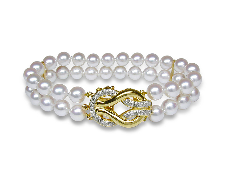 Double Strand Cultured Pearl Bracelet | American Pearl