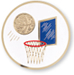 Basketball with Basket