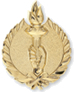 Achievement Torch with Wreath