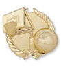 Basketball with Board & Basket