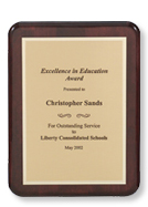 Piano Finish Plaques