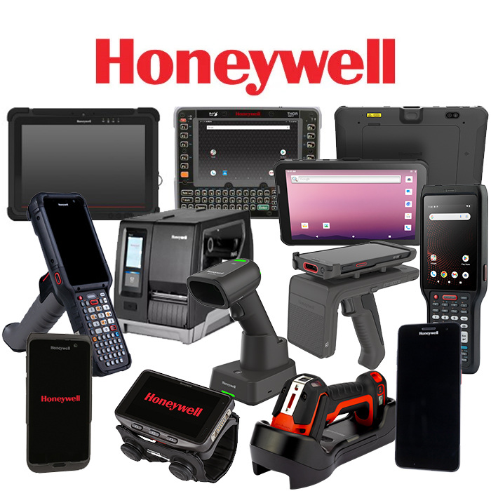 Honeywell Mobile Computers, Tablets, Wearable Barcode Scanners, RFID Readers, Ruggedized Cordless 2D BarCode Scanners, Industrial Printers