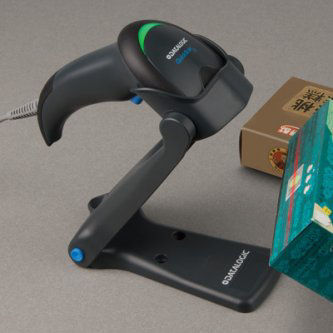 QuickScan QD2200 with STAND in up position