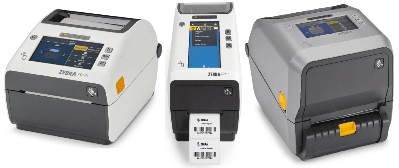 ZD411, ZD411-HC, ZD421, ZD621, ZD621-HC, ZD611, ZD611-HC Desktop Printers